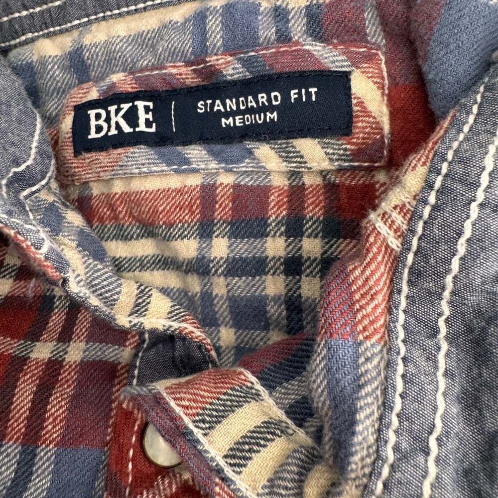 BKE Multicolor Plaid Shirt